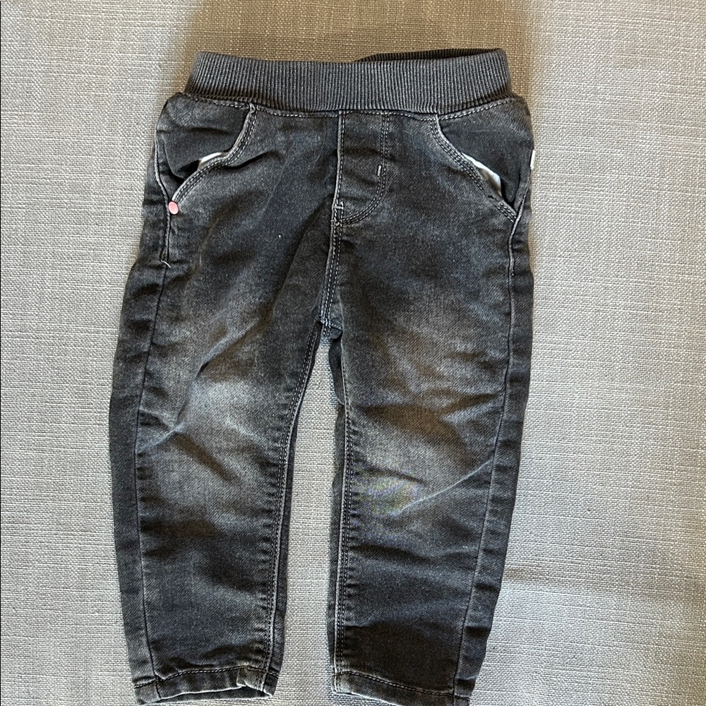 Comfy Charcoal Kids Jeans